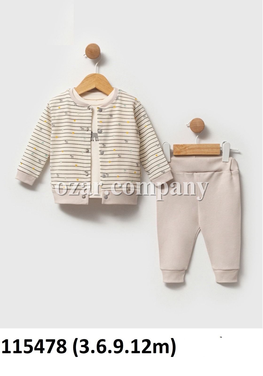 Костюм Тройка Для Мальчика Sweet Melisa (3-6-9-12мес.) Костюм Тройка Для Мальчика Sweet Melisa (3-6-9-12мес.)