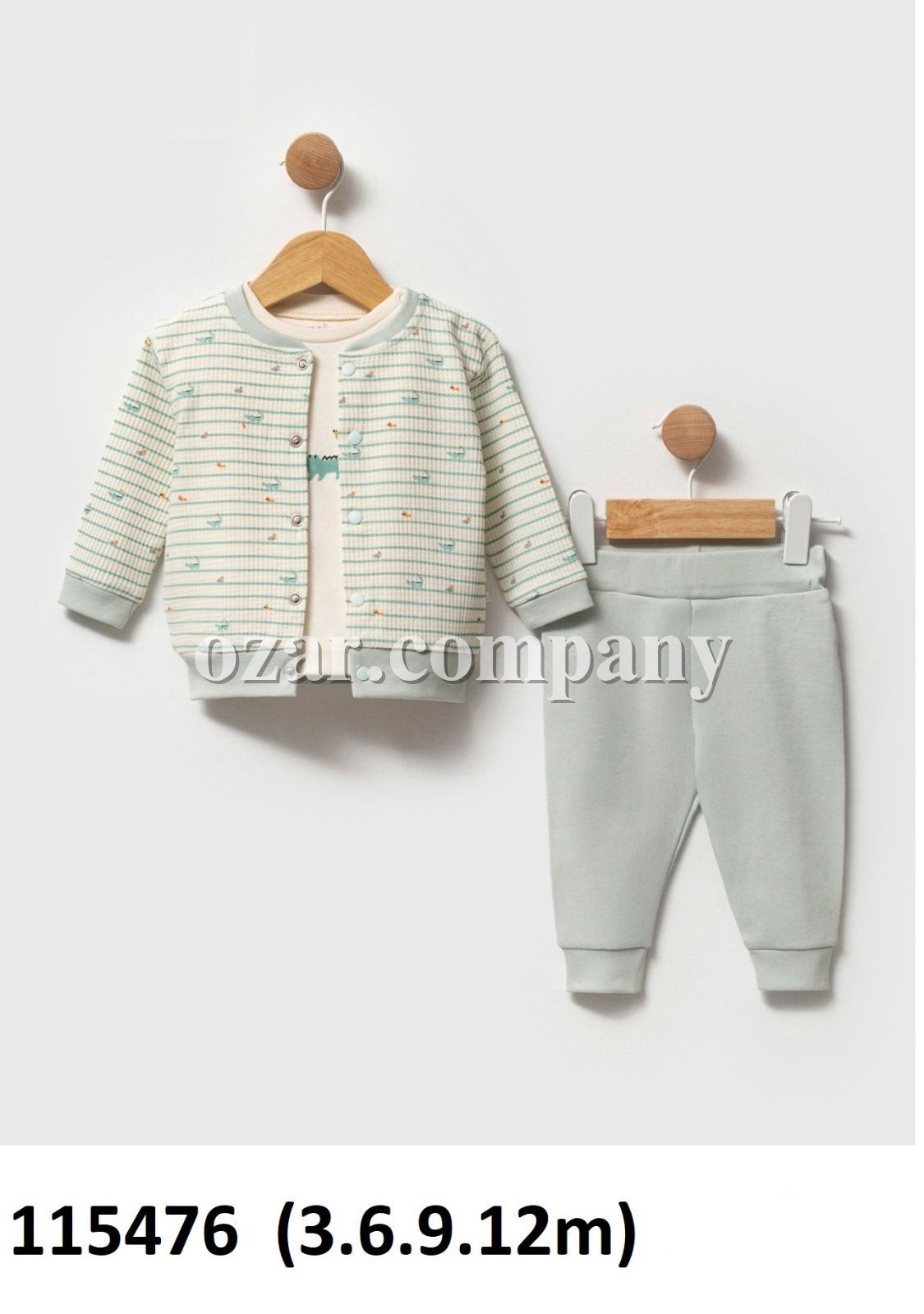 Костюм Тройка Для Мальчика Sweet Melisa (3-6-9-12мес.) Костюм Тройка Для Мальчика Sweet Melisa (3-6-9-12мес.)