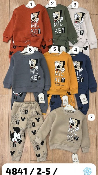 Трикотажный Костюм На Флисе Для Мальчика Partner (2-3-4-5лет)