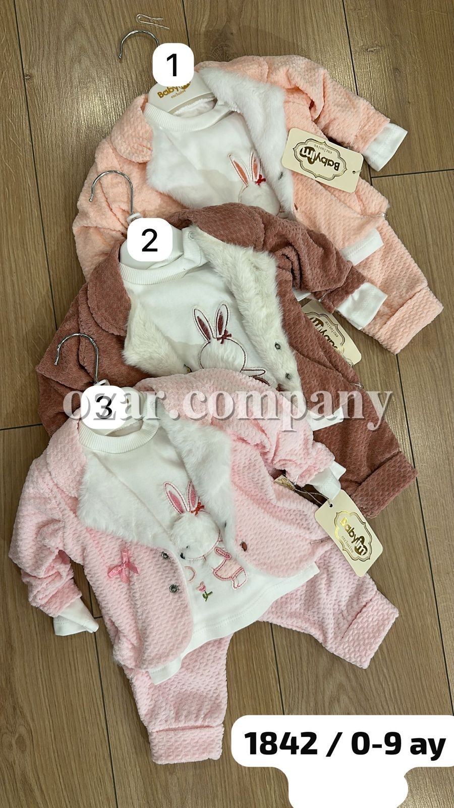 Костюм Тройка Для Девочки Baby Im (0-3-6-9мес.) Костюм Тройка Для Девочки Baby Im (0-3-6-9мес.)