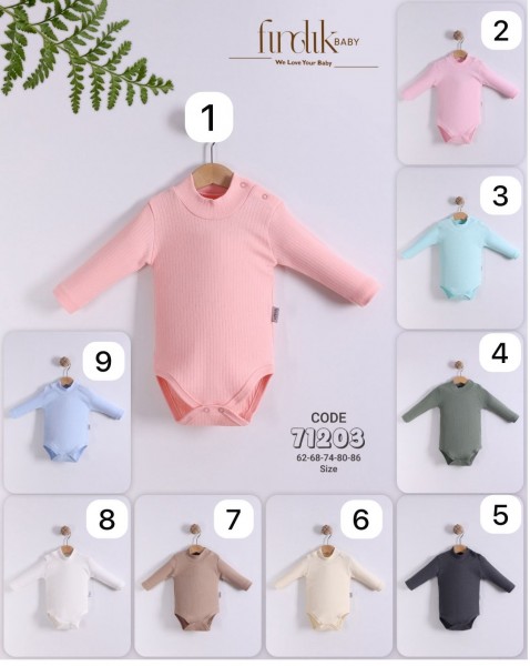 Бодик Для Новорождённых Firdik Baby (3-6-9-12-18мес.)