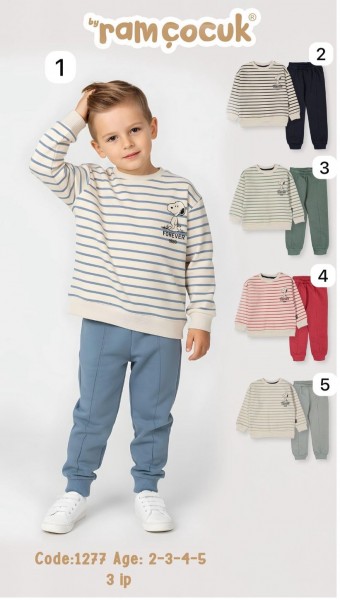 Трикотажный Костюм Тринитка Для Мальчика Ramcocuk (2-3-4-5лет)