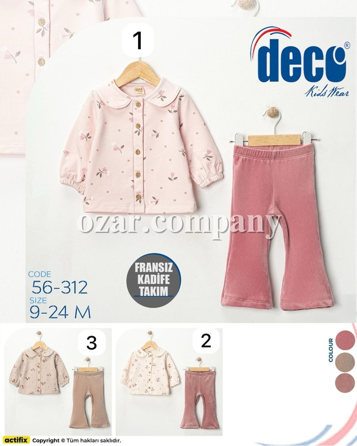 Костюм Для Девочки Deco (9-12-18-24мес.) Костюм Для Девочки Deco (9-12-18-24мес.)