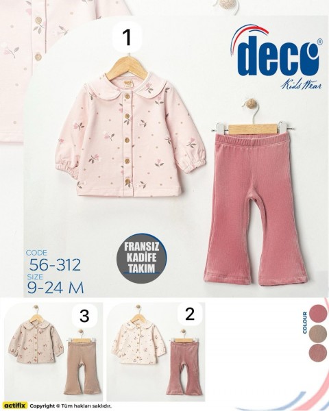 Костюм Для Девочки Deco (9-12-18-24мес.) Костюм Для Девочки Deco (9-12-18-24мес.)