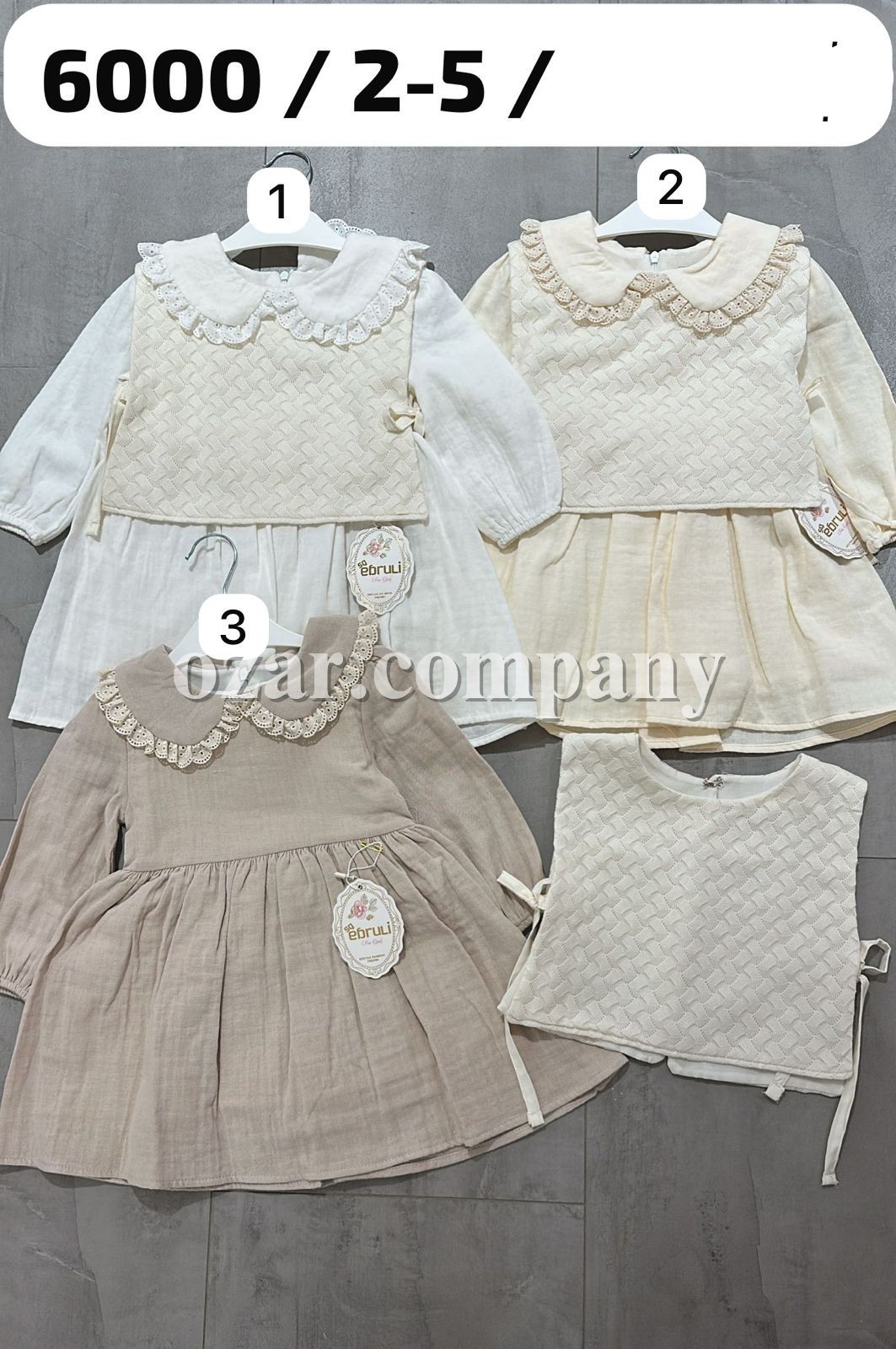 Платье Для Девочки Ebruli (2-3-4-5лет) Платье Для Девочки Ebruli (2-3-4-5лет)
