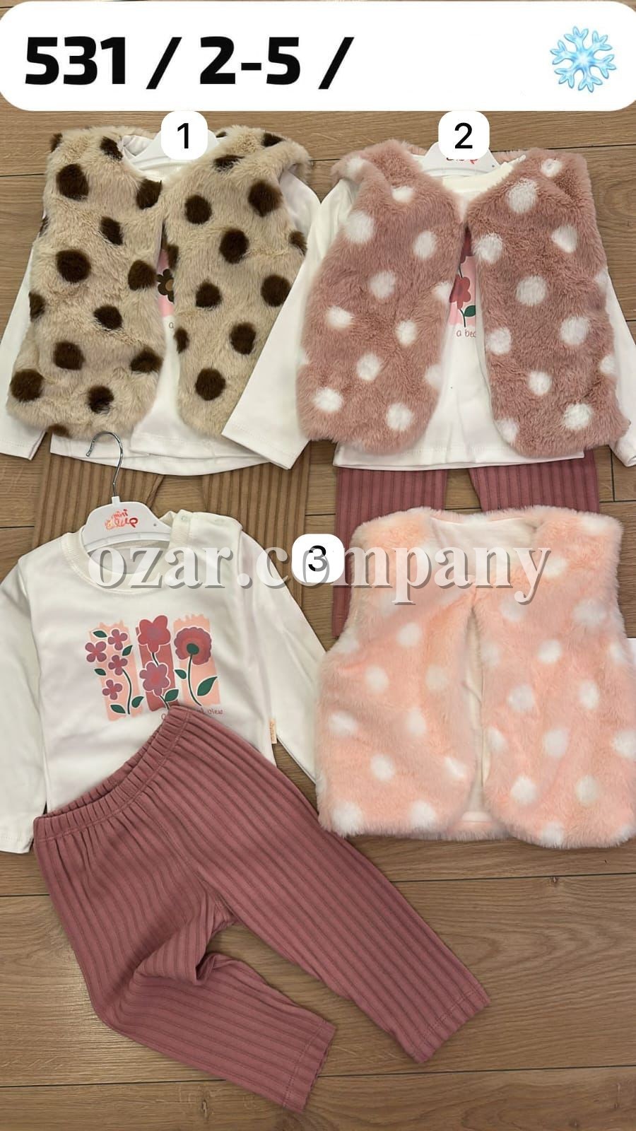 Костюм Тройка Для Девочки Mini Clup (2-3-4-5лет) Костюм Тройка Для Девочки Mini Clup (2-3-4-5лет)