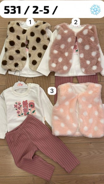 Костюм Тройка Для Девочки Mini Clup (2-3-4-5лет) Костюм Тройка Для Девочки Mini Clup (2-3-4-5лет)