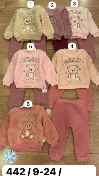 Костюм На Флисе Для Девочки Mini Clup (9-12-18-24мес.) Костюм На Флисе Для Девочки Mini Clup (9-12-18-24мес.)