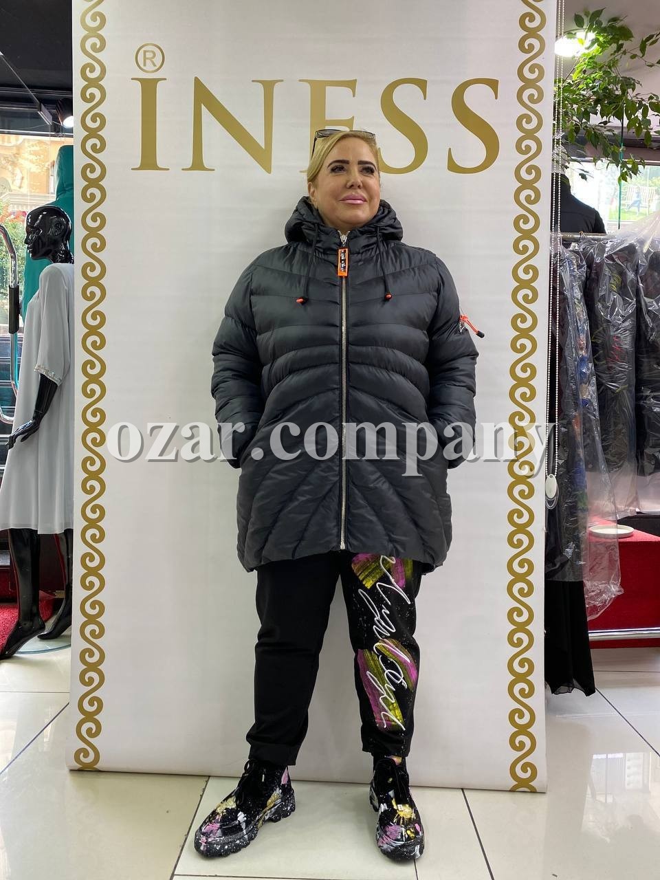Женская Куртка Iness (Большие размеры)
