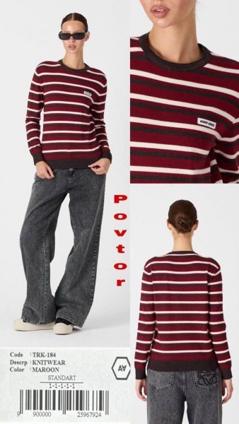 Женская Трикотажная Кофточка A.M.N. Женская Трикотажная Кофточка A.M.N.