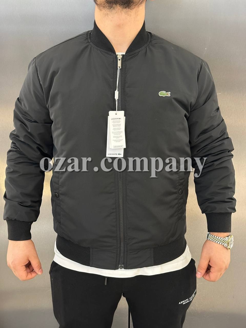Мужской Бомбер Lacoste