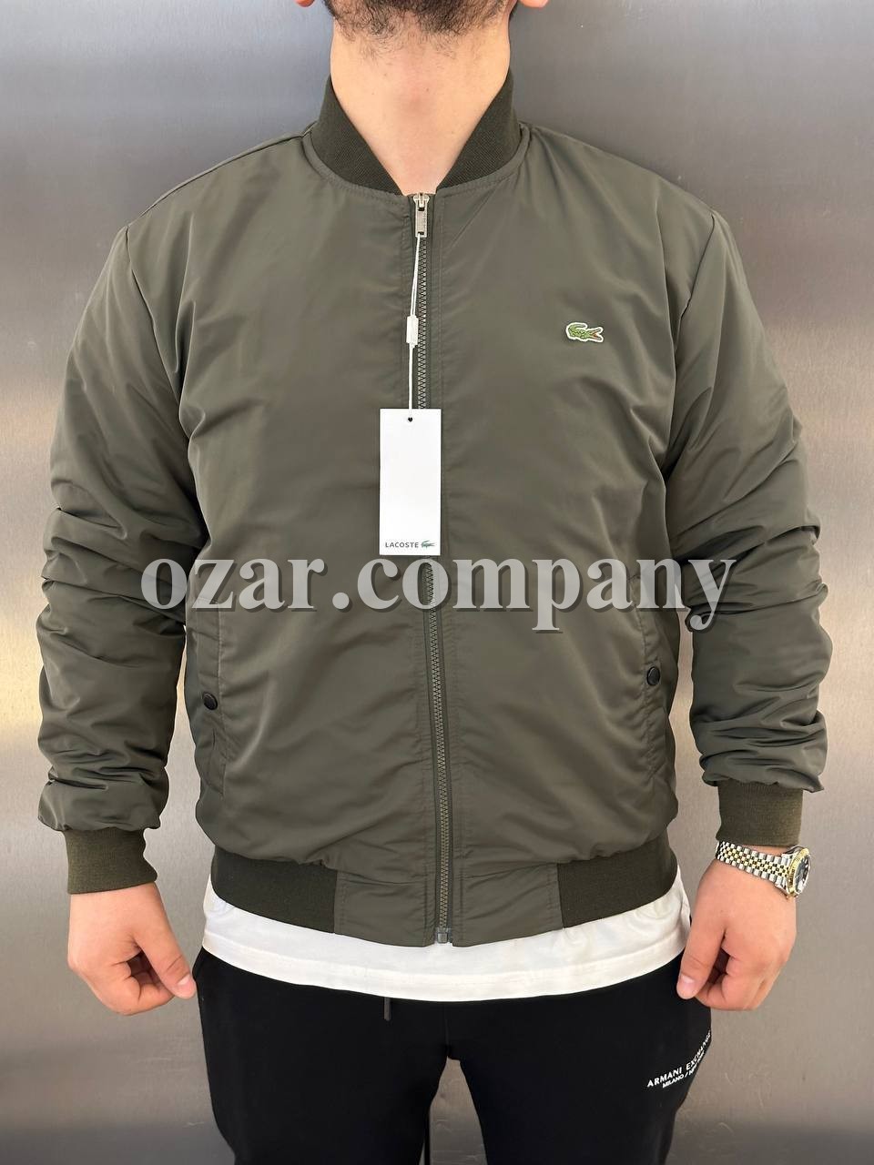 Мужской Бомбер Lacoste