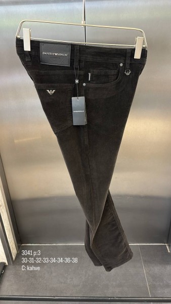 Мужские Вельветовые Джинсы Emporio Armani  Мужские Вельветовые Джинсы Emporio Armani