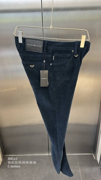 Мужские Вельветовые Джинсы Emporio Armani  Мужские Вельветовые Джинсы Emporio Armani