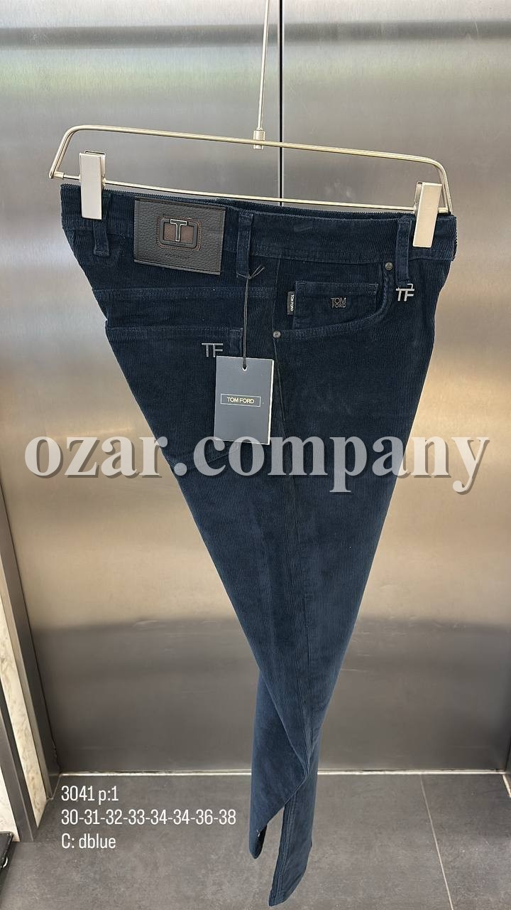 Мужские Вельветовые Джинсы Tom Ford Мужские Вельветовые Джинсы Tom Ford