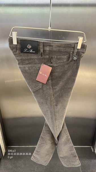 Мужские Вельветовые Джинсы Loro Piana  Мужские Вельветовые Джинсы Loro Piana