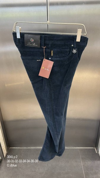 Мужские Вельветовые Джинсы Loro Piana  Мужские Вельветовые Джинсы Loro Piana