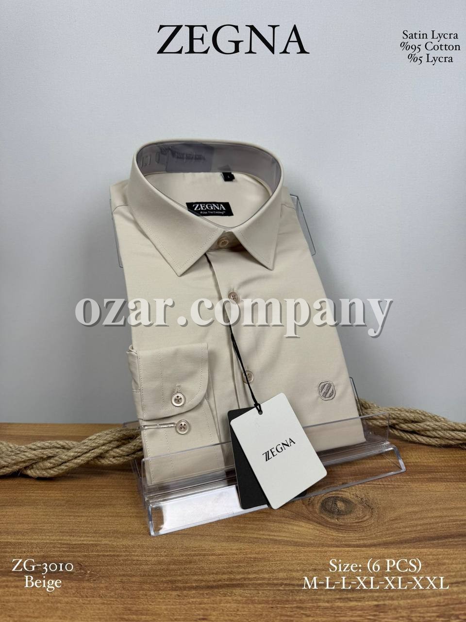 Мужская Рубашка Zegna