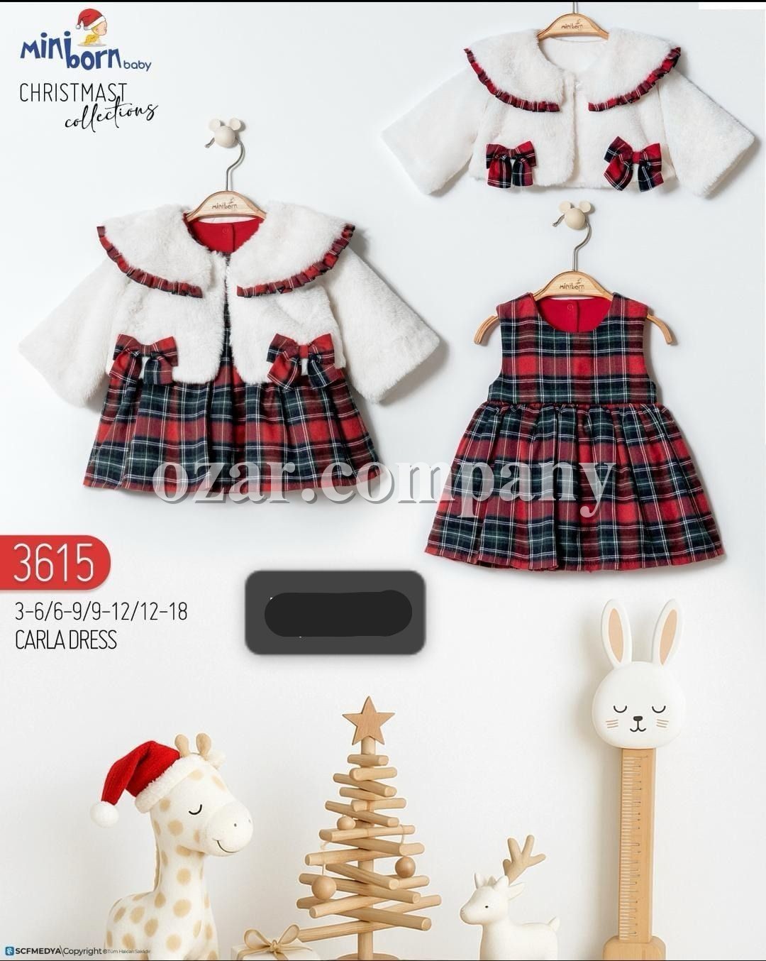 Платье Для Девочки Mini Born (3-6/6-9/9-12/12-18мес.) Платье Для Девочки Mini Born (3-6/6-9/9-12/12-18мес.)