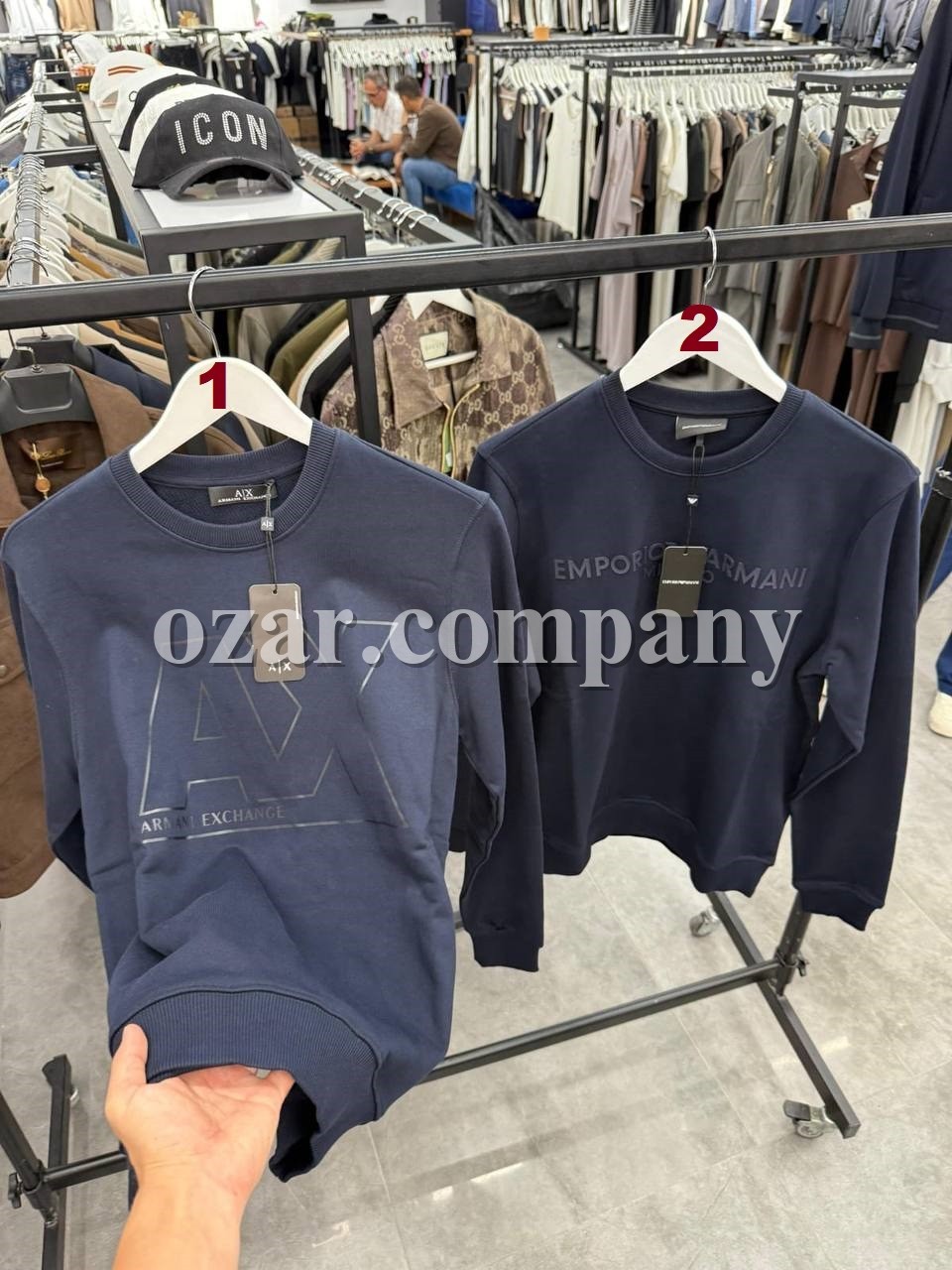 Мужской Свитшот Armani Мужской Свитшот Armani