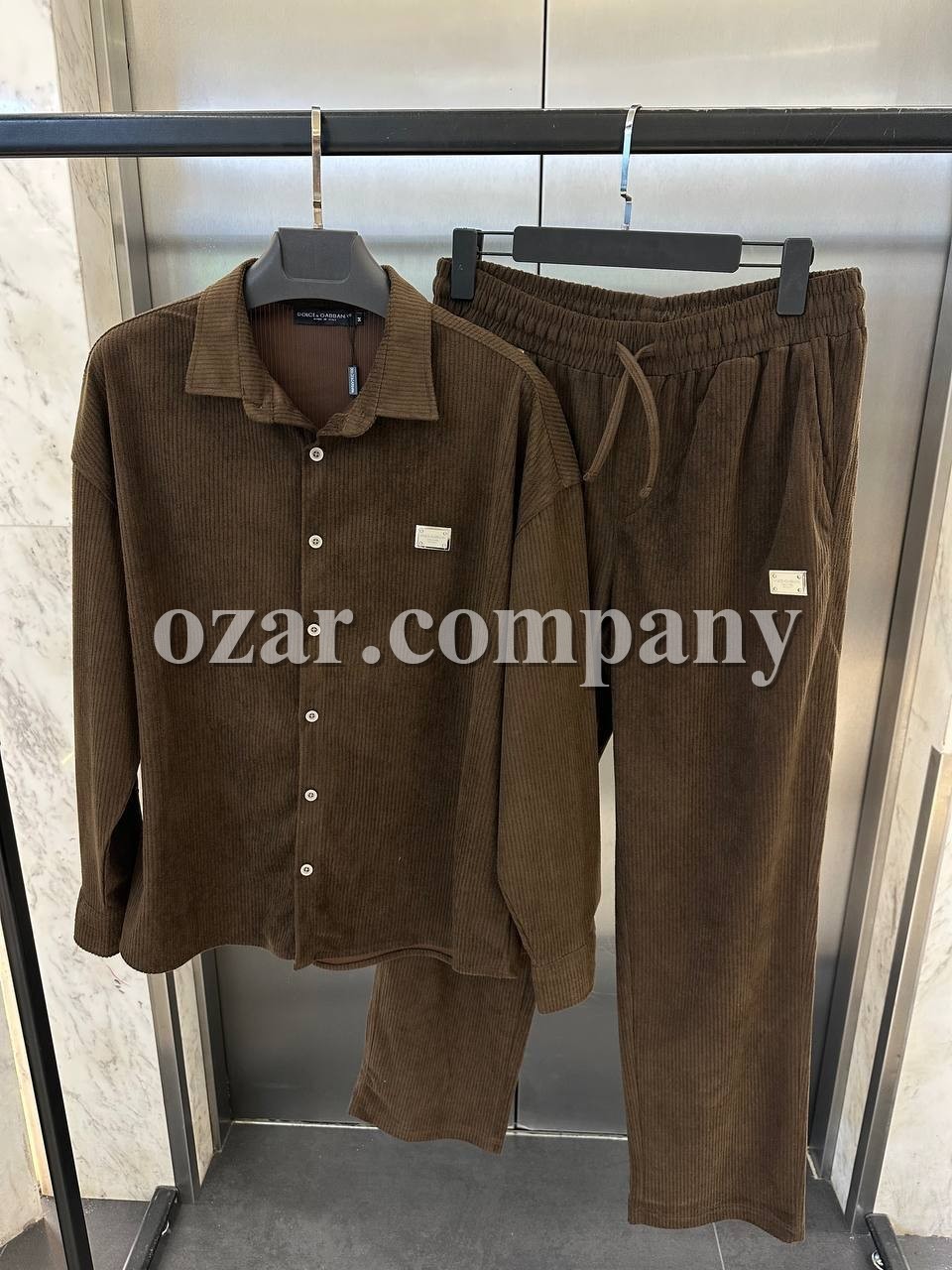 Мужской Вельветовый Костюм