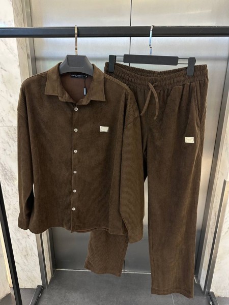 Мужской Вельветовый Костюм