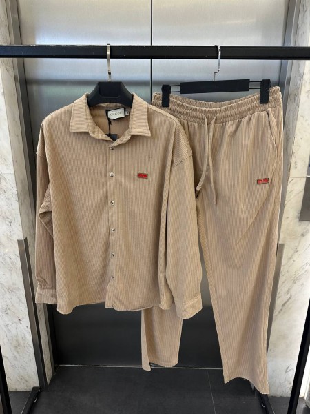 Мужской Вельветовый Костюм Gucci