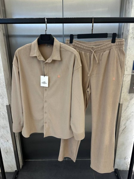 Мужской Вельветовый Костюм Hermes