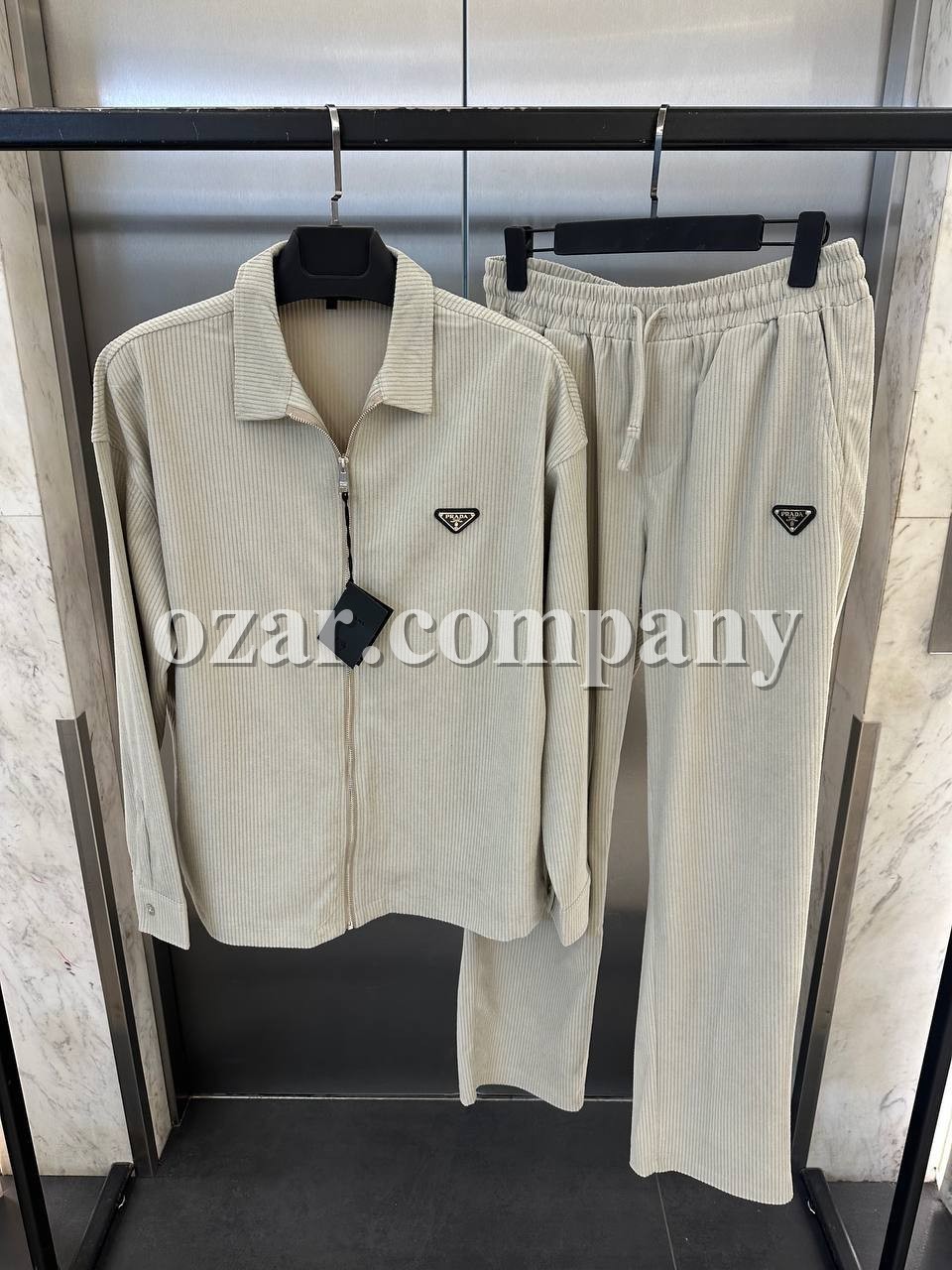 Мужской Вельветовый Костюм Prada