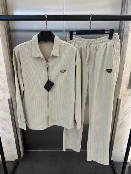 Мужской Вельветовый Костюм Prada