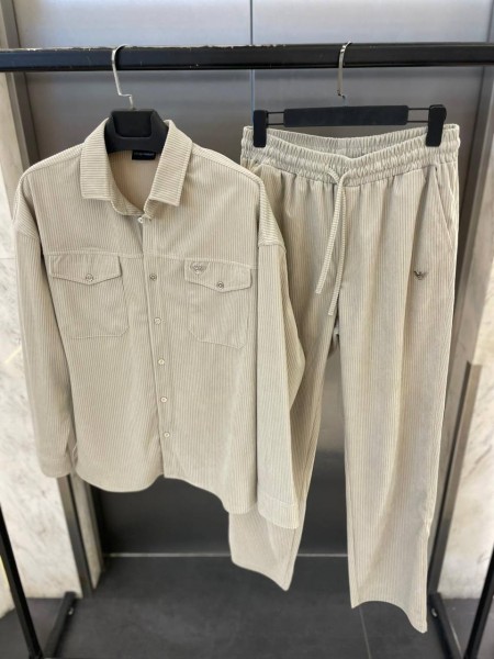 Мужской Вельветовый Костюм Emporio Armani