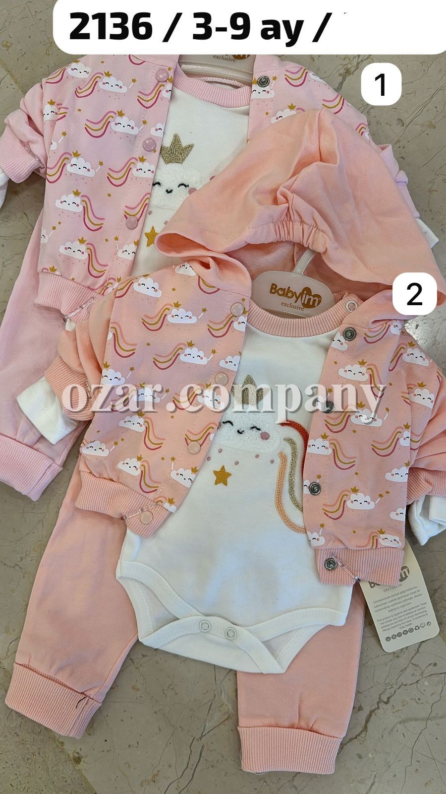 Комплект Для Девочки Baby Im (3-6-9мес.)