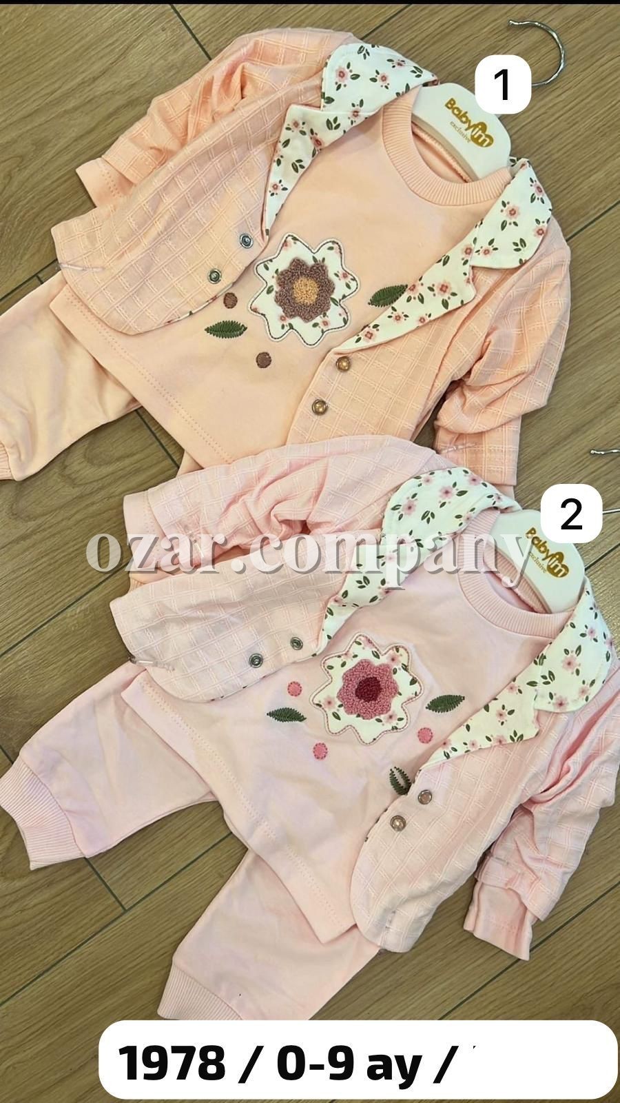 Костюм Тройка Для Девочки Baby Im (0-3-6-9мес.) Костюм Тройка Для Девочки Baby Im (0-3-6-9мес.)