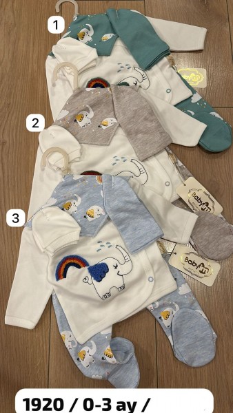 Комплект Для Мальчика Baby Im (0-3мес.)