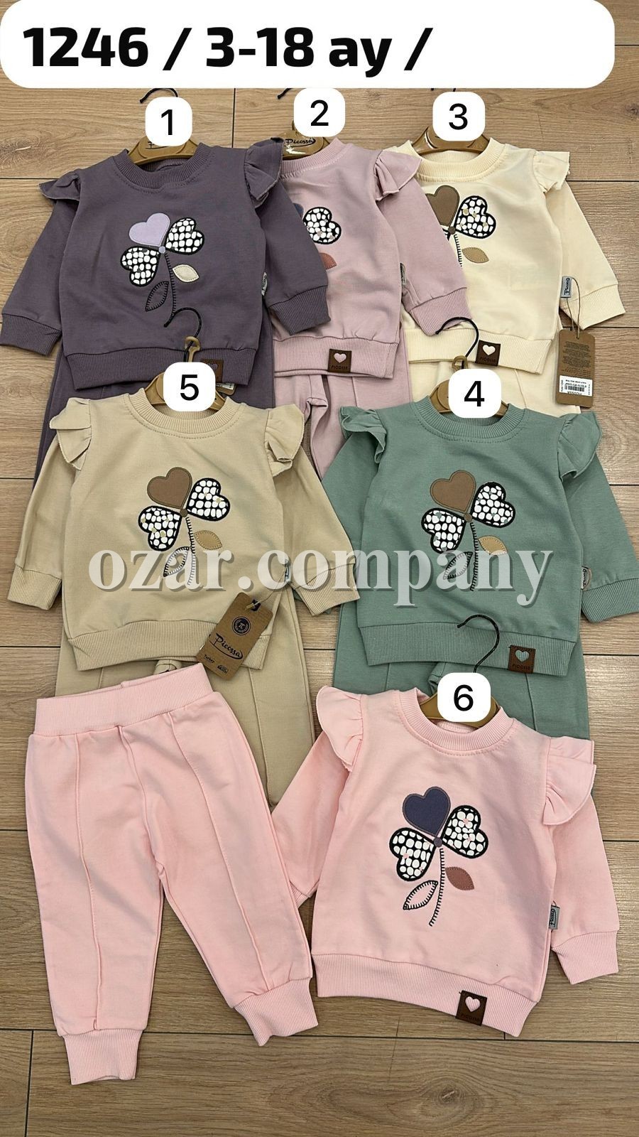 Костюм Для Девочки Picossa (3-6/6-9/9-12/12-18мес.) Костюм Для Девочки Picossa (3-6/6-9/9-12/12-18мес.)