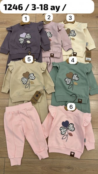 Костюм Для Девочки Picossa (3-6/6-9/9-12/12-18мес.) Костюм Для Девочки Picossa (3-6/6-9/9-12/12-18мес.)