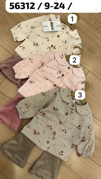 Костюм Для Девочки Deco (9-12-18-24мес.) Костюм Для Девочки Deco (9-12-18-24мес.)