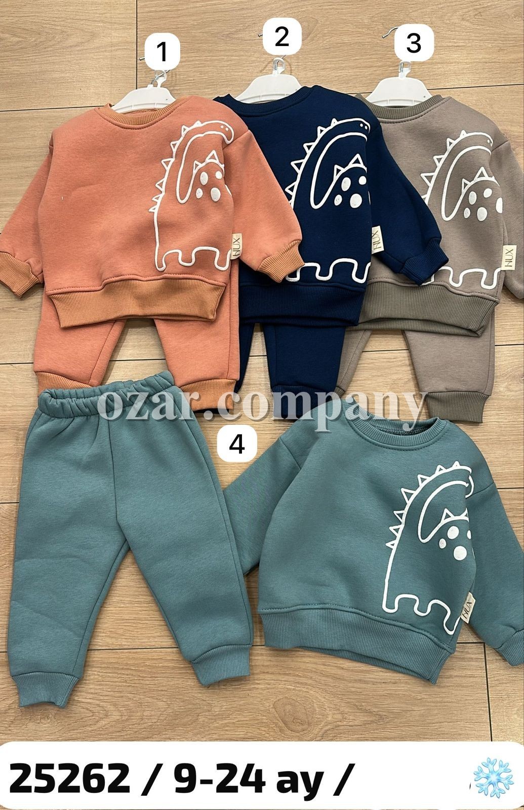 Трикотажный Костюм На Флисе Для Мальчика Baby Hux (9-12-18-24мес.) Трикотажный Костюм На Флисе Для Мальчика Baby Hux (9-12-18-24мес.)