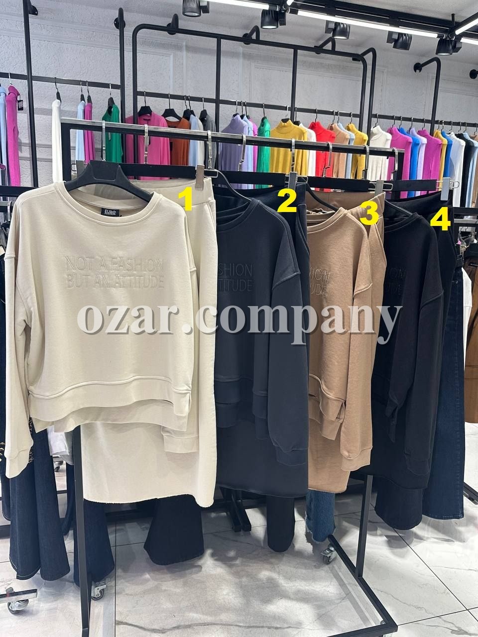 Женский Костюм Euro Fashion (Большие размеры)