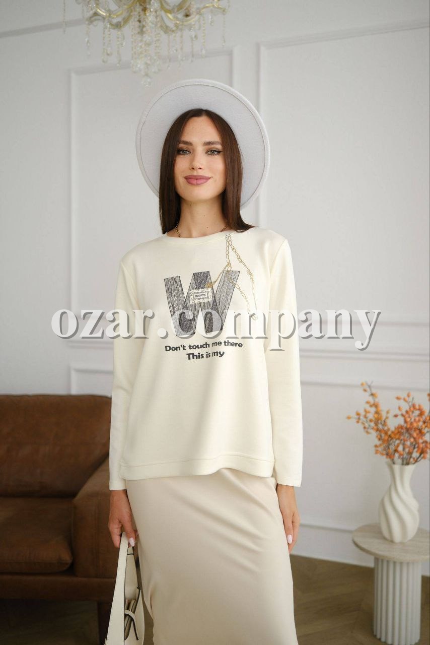 Женский Свитшот Trikotto 