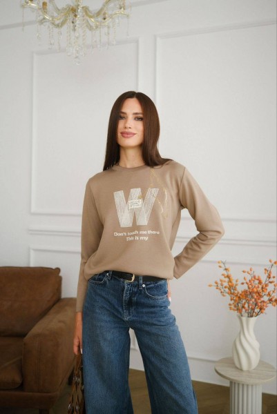 Женский Свитшот Trikotto 