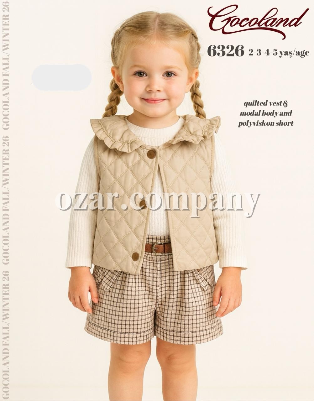 Костюм Тройка Для Девочки Cocoland (2-3-4-5лет)