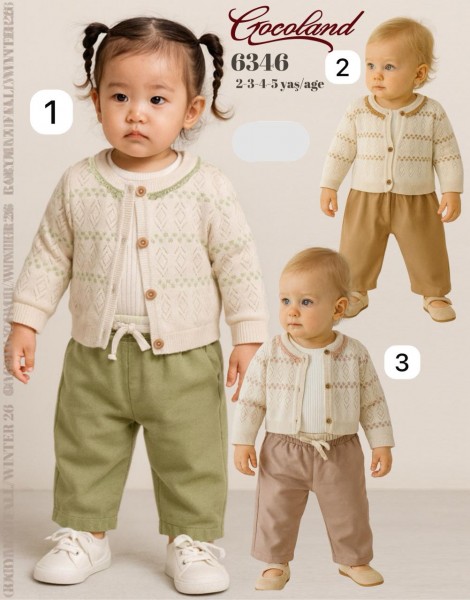 Костюм Тройка Детский Cocoland (2-3-4-5лет)
