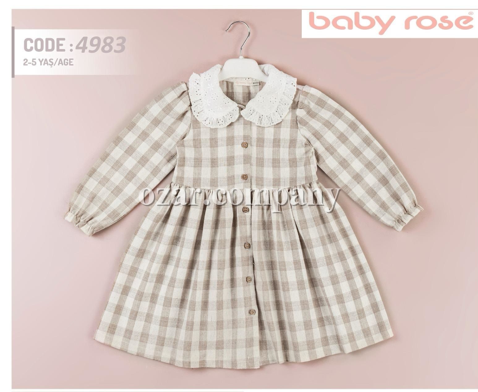 Платье Для Девочки Baby Rose (3-4-5-6лет) 