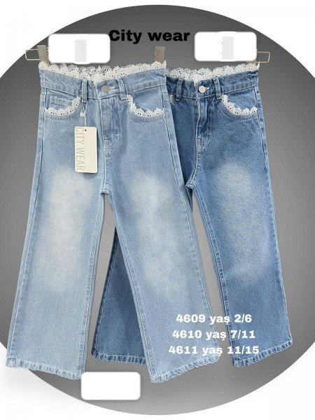 Джинсы Для Девочки City Wear (7-8-9-10-11лет)