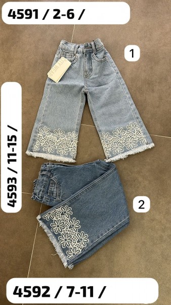 Джинсы Для Девочки City Wear (7-8-9-10-11лет)