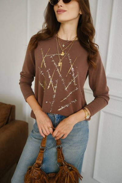 Женский Свитшот Trikotto 