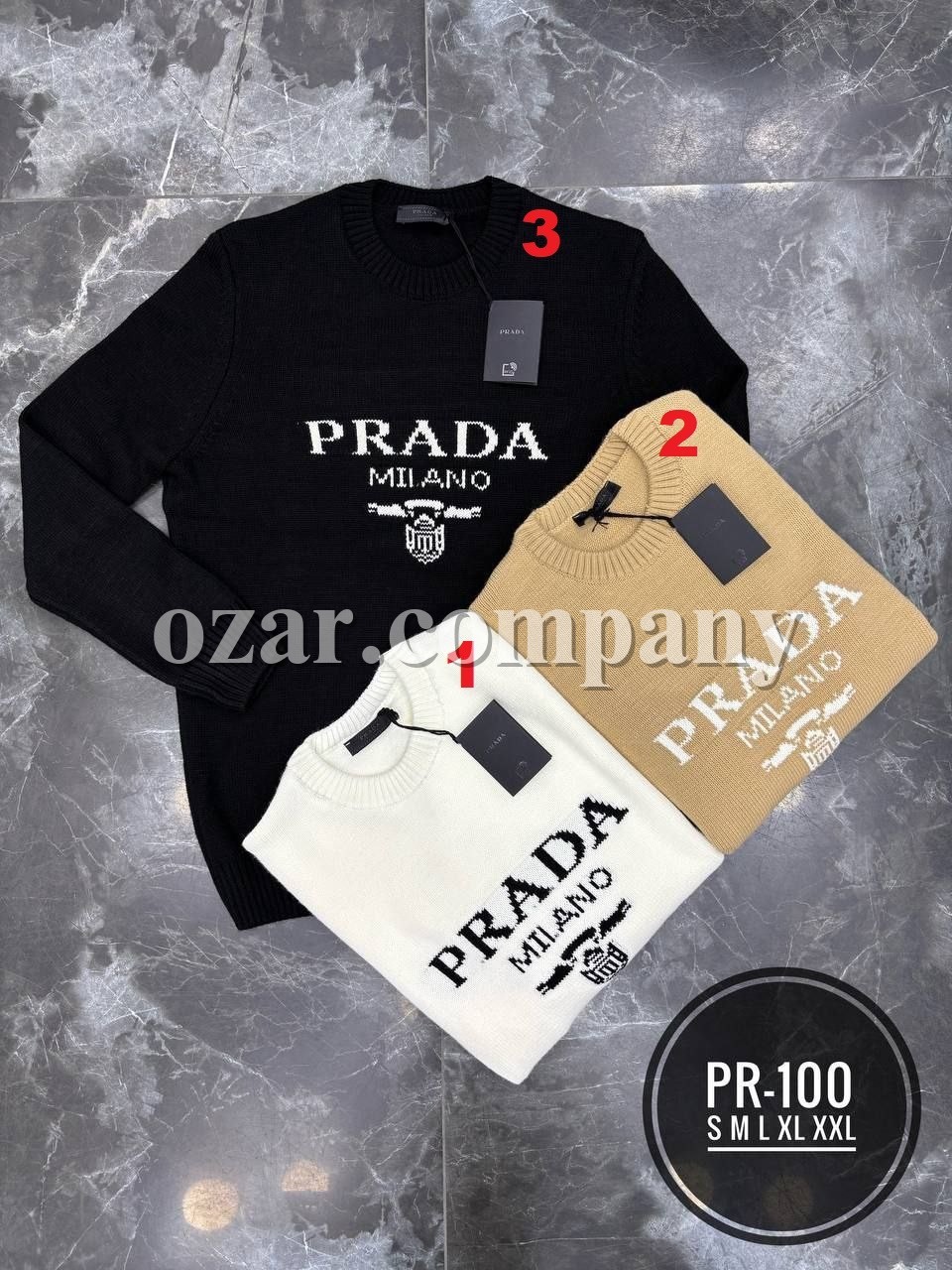 Мужской Свитшот Prada  Мужской Свитшот Prada