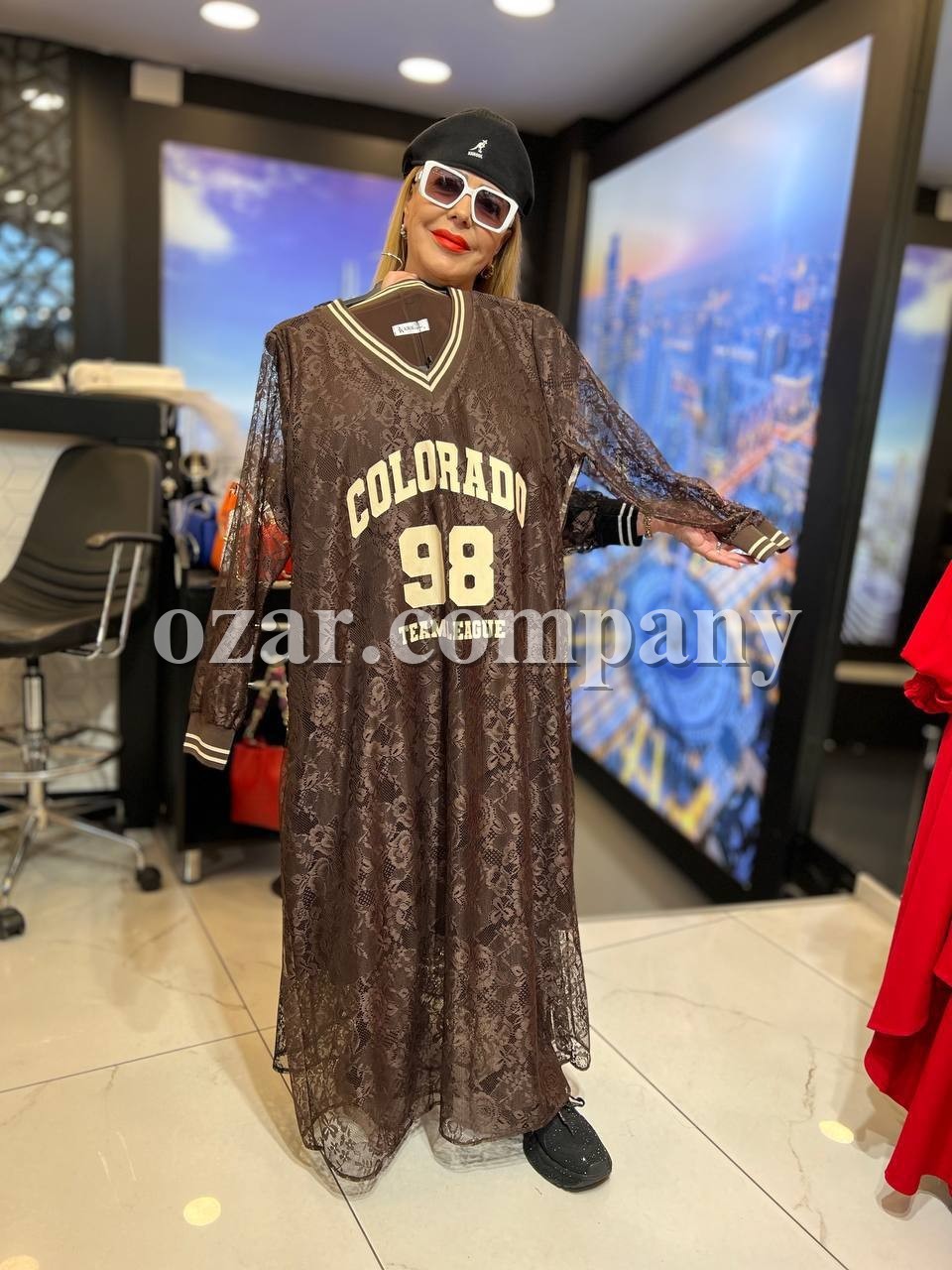 Женское Платье Iness (Большие размеры) Женское Платье Iness (Большие размеры)