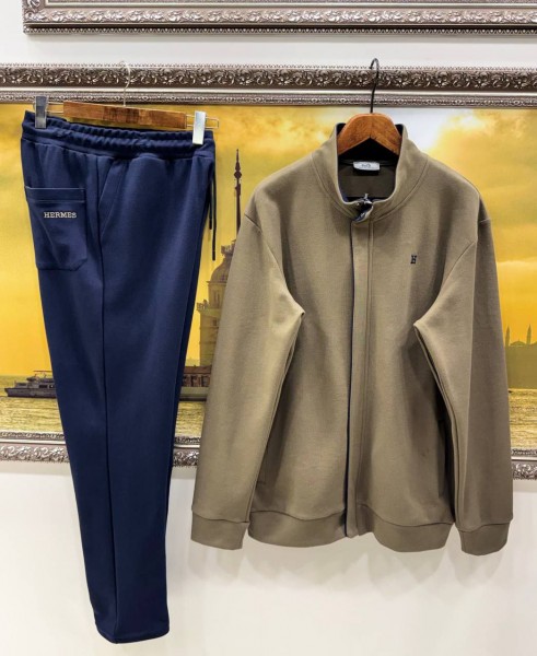 Мужской Спортивный Костюм Hermes (Большие размеры)